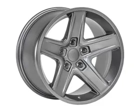 Quadratec Rubicon Xtreme Wheel 16x8 with 4.5in Backspace 0 offset Gun Metal Gray Jeep 1984-2006